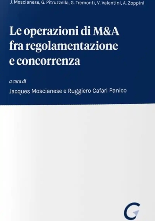 Immagine 0 di Operazioni M&a Regolamentaz.concorrenza