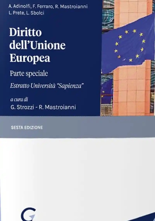 Immagine 0 di Diritto U.e. P.spec.6ed.sapienza