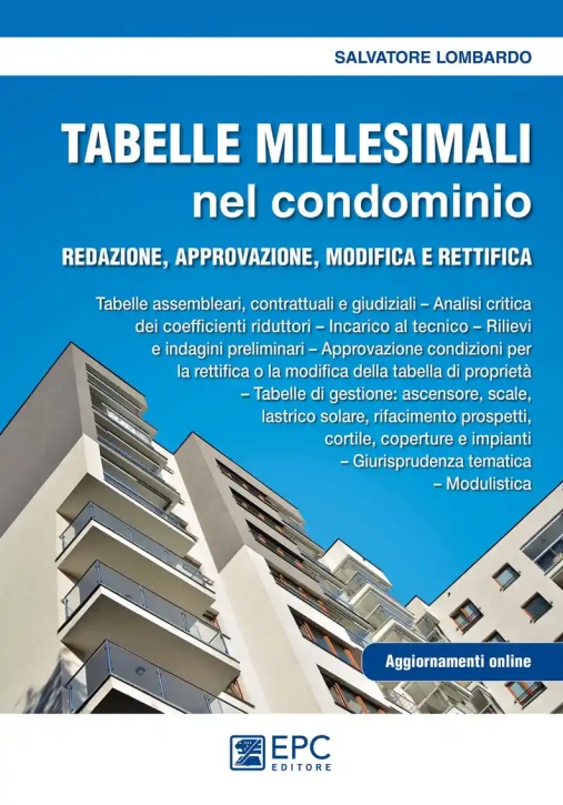 Immagine 0 di Tabelle Millesimali Nel Condominio