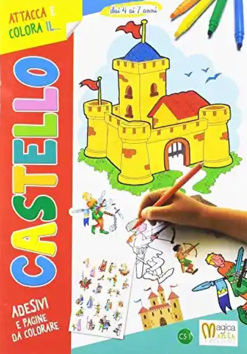 Immagine 0 di Attacca E Colora Castello