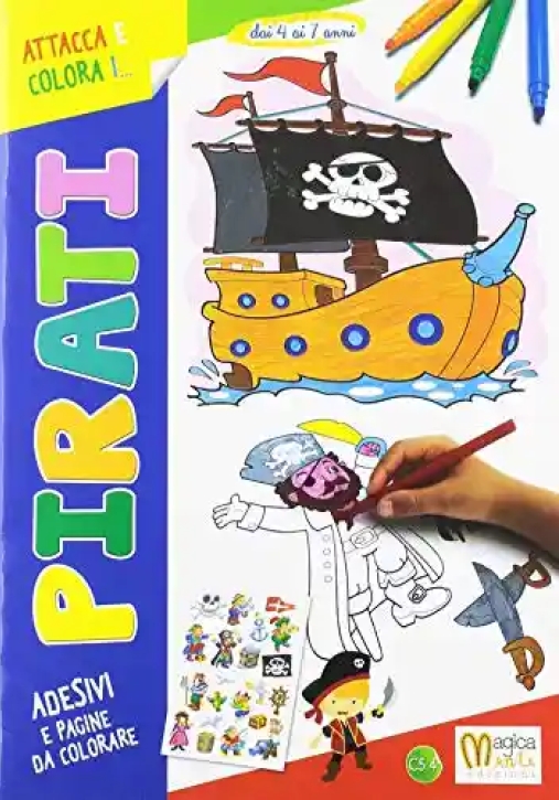 Immagine 0 di Attacca E Colora Pirati