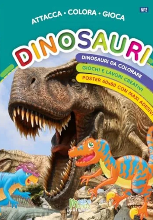 Immagine 0 di Attacca Colora Gioca Dinosauri