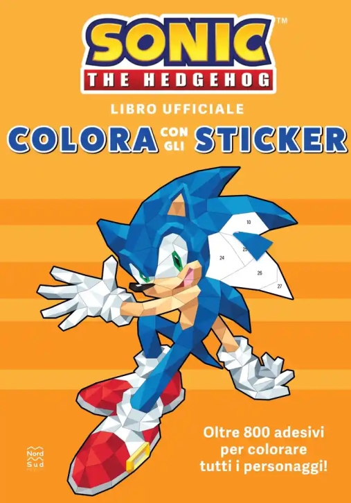 Immagine 0 di Sonic The Hedgehog. Colora Con Gli Sticker