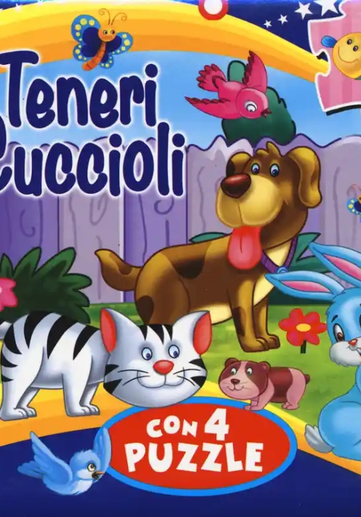 Immagine 0 di Teneri Cuccioli. Libro Puzzle