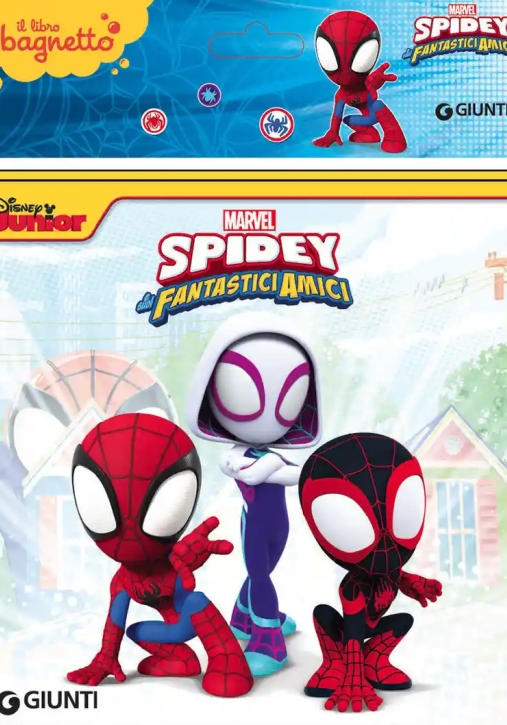 Immagine 0 di Spidey E I Suoi Fantastici Amici. Libro Bagnetto. Ediz. A Colori