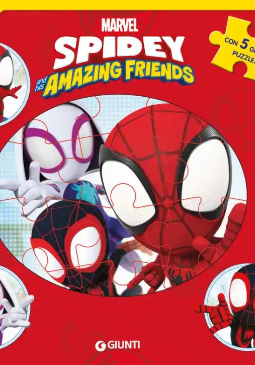 Immagine 0 di Spidey E I Suoi Fantastici Amici. Libro Maxi Puzzle. Ediz. A Colori