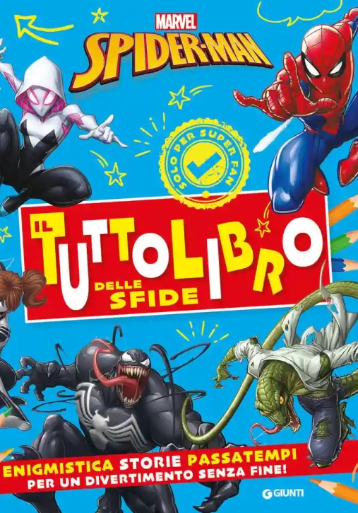 Immagine 0 di Spiderman. Il Tuttolibro Delle Sfide. Ediz. A Colori