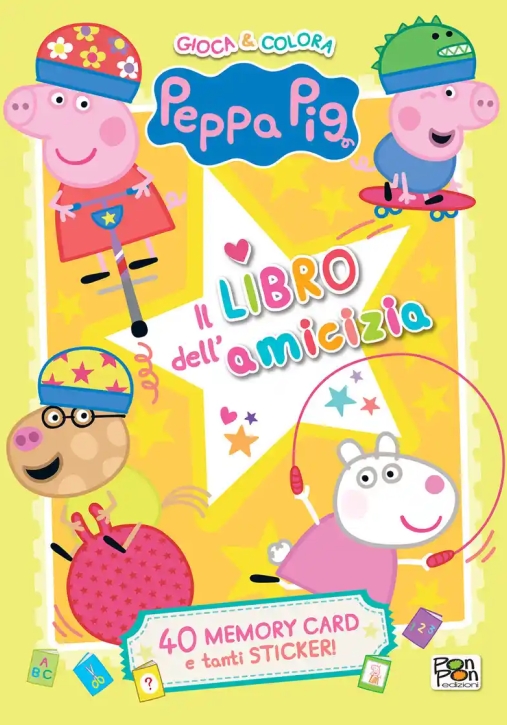 Immagine 0 di Libro Dell'amicizia. Peppa Pig. Gioca & Colora. Con Adesivi. Ediz. A Colori (il)