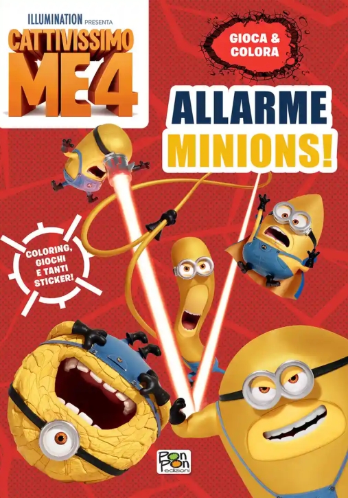 Immagine 0 di Cattivissimo Me 4. Activity Book. Allarme Minions! Ediz. Illustrata