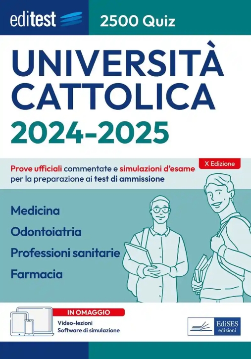 Immagine 0 di Cattolica - Medicina - Racolta Di Prove Ufficiali