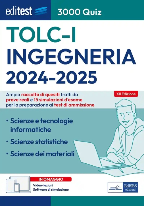 Immagine 0 di Ingegneria - Tolc-i - 3000 Quiz