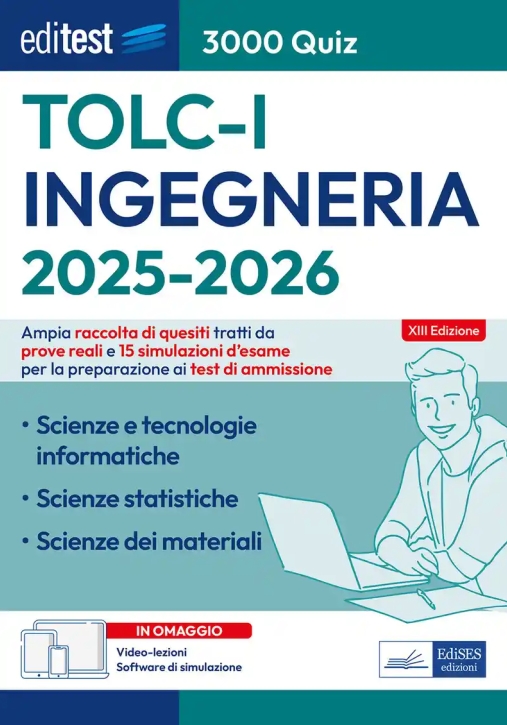 Immagine 0 di Ingegneria Tolc - 3000 Quiz