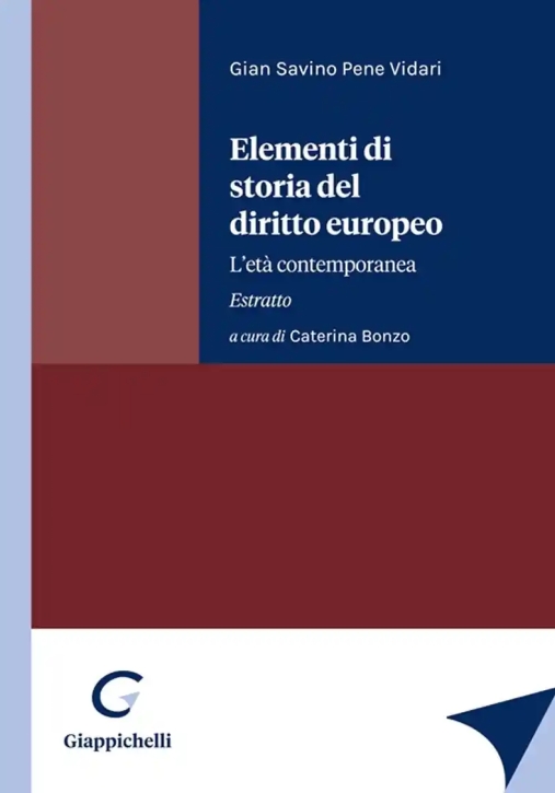 Immagine 0 di Elementi Storia Dir.europeo Estratto