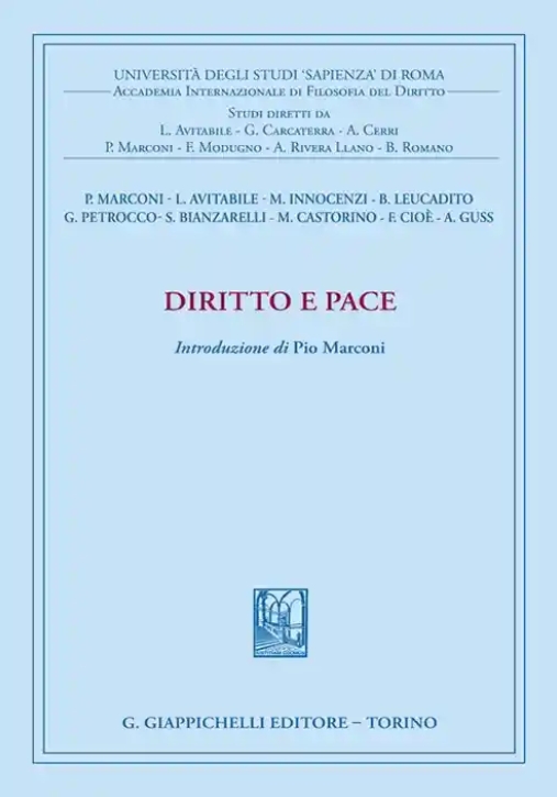 Immagine 0 di Diritto E Pace