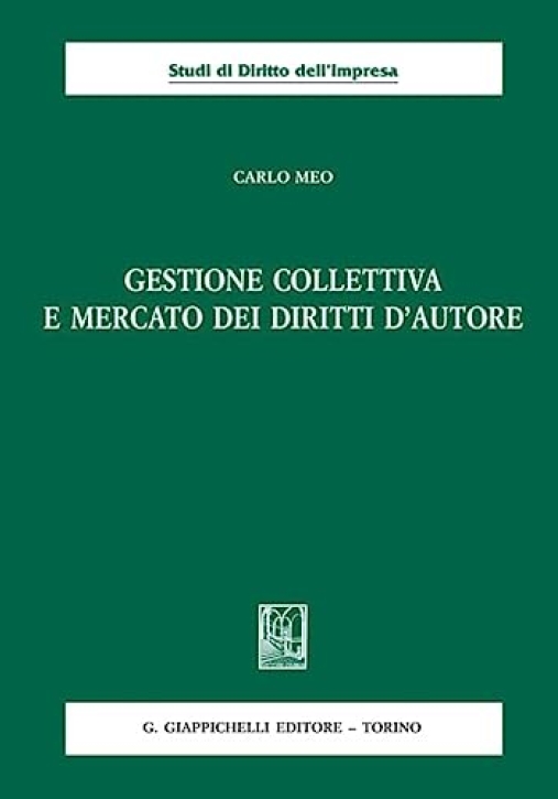 Immagine 0 di Gestione Collettiva Diritto D'autore