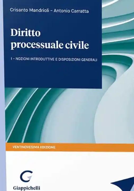 Immagine 0 di Diritto Process.civile 1 29ed