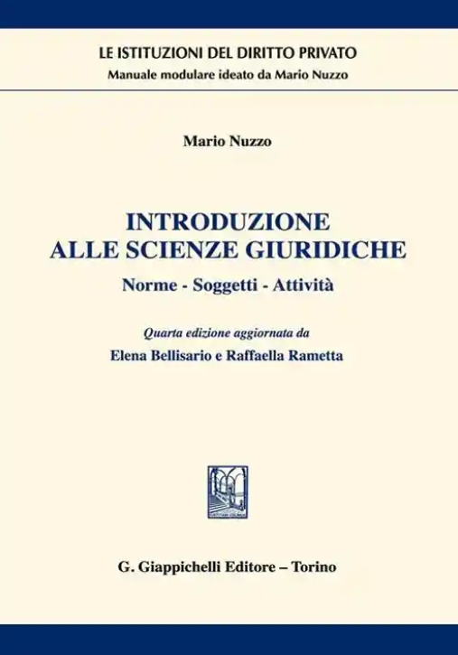 Immagine 0 di Introduzione Scienze Giuridiche 4ed.