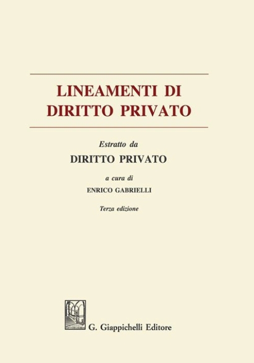 Immagine 0 di Lineamenti Di Diritto Privato