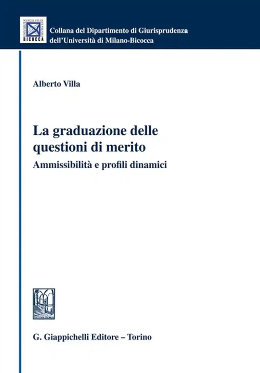 Immagine 0 di Graduazioni Questioni Di Merito