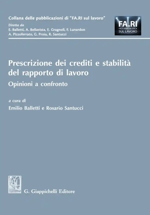 Immagine 0 di Prescrizione Dei Crediti Stabilita'