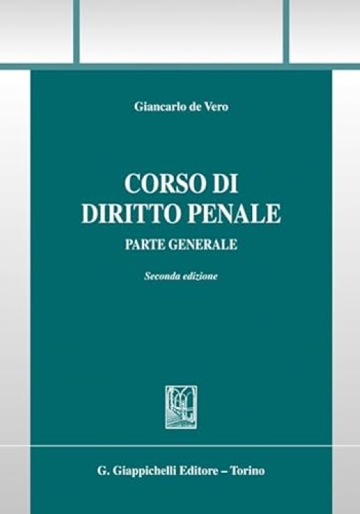 Immagine 0 di Corso Diritto Penale Parte Generale 2ed.