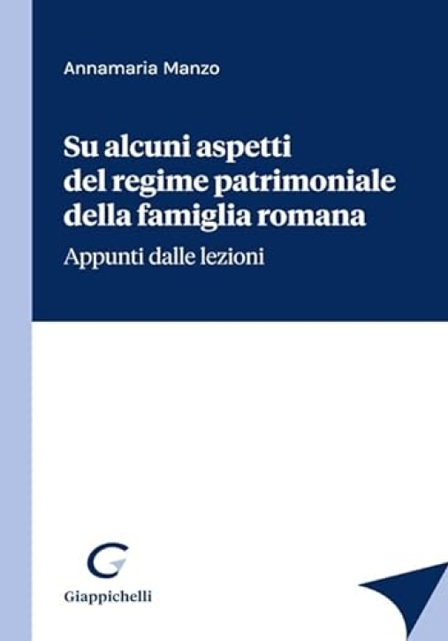 Immagine 0 di Su Alcuni Aspetti Regime Patrimoniale