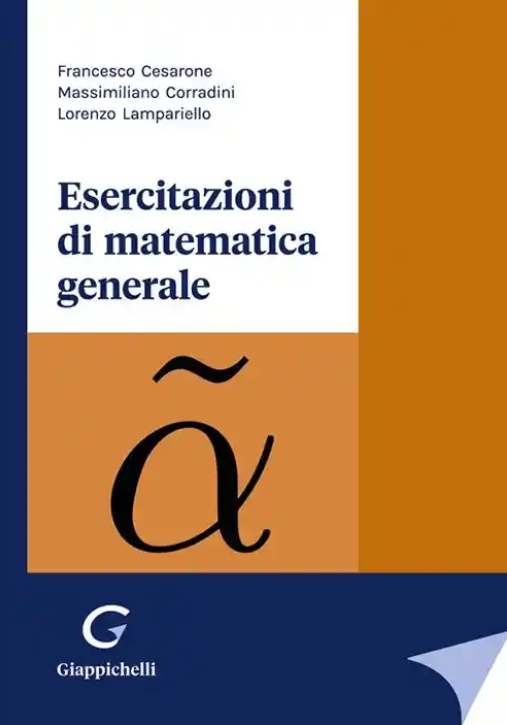 Immagine 0 di Esercitazioni Di Matematica Generale