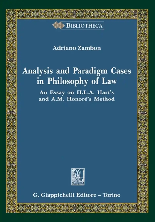 Immagine 0 di Analysis And Paradigm Cases