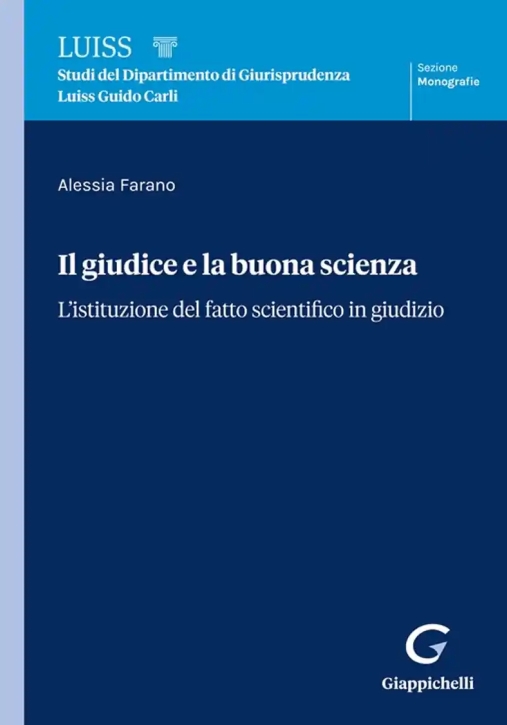 Immagine 0 di Giudice E La Buona Scienza