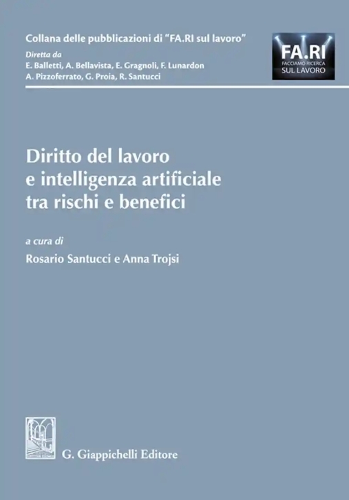 Immagine 0 di Diritto Del Lavoro E Ia