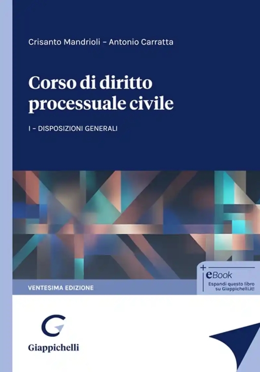 Immagine 0 di Corso Dir.process.civile 1 Minor 20ed.