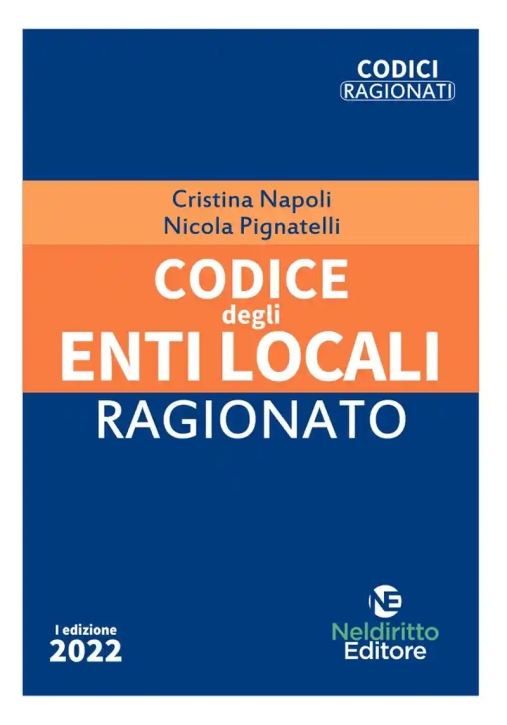 Immagine 0 di Codice Enti Locali Ragionato 2022