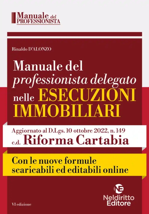 Immagine 0 di Manuale Profess.delegato Esec.