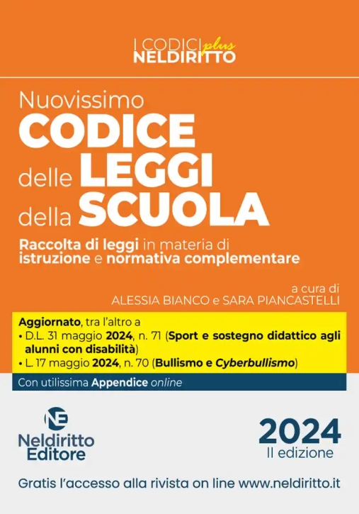 Immagine 0 di Codice Leggi Della Scuola 2024 Plus