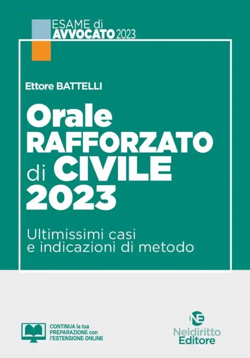 Immagine 0 di Orale Rafforzato Civile 2023