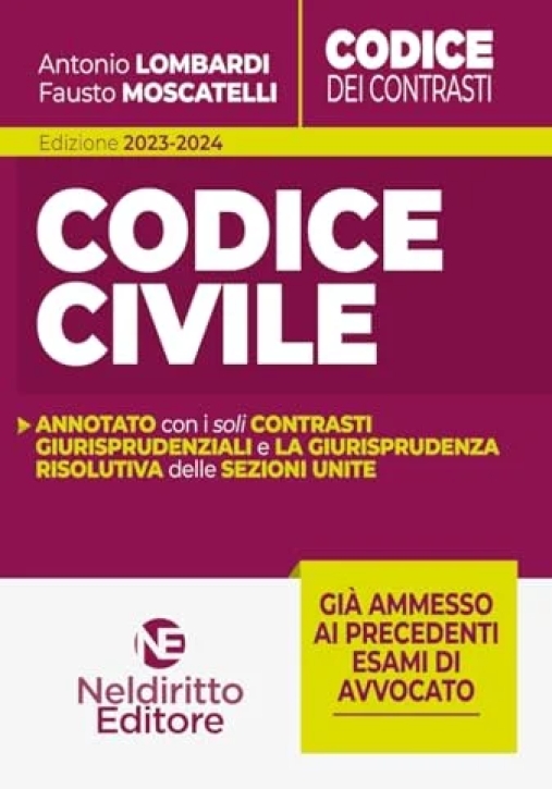 Immagine 0 di Codice Contrasti - Civile