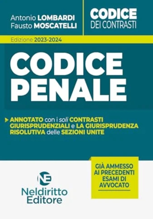 Immagine 0 di Codice Contrasti - Penale