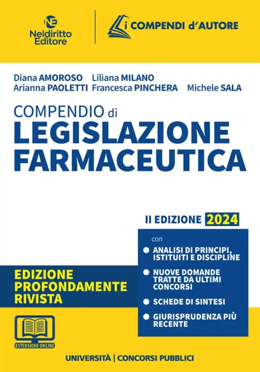 Immagine 0 di Compendio Legislazione Farmaceutica 2024