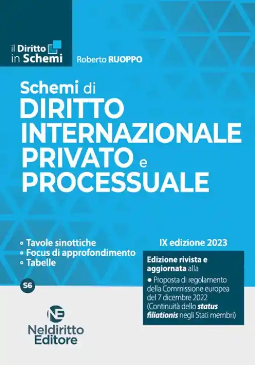 Immagine 0 di Schemi Diritto Int.le Privato Proc.2023