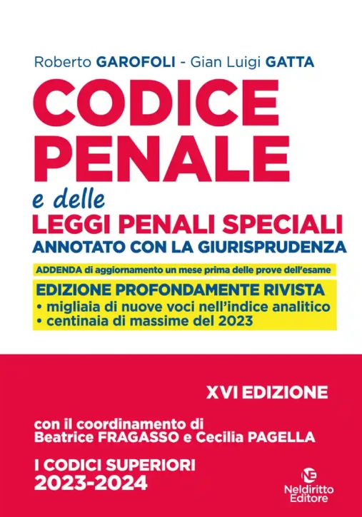 Immagine 0 di Codice Penale Ann.giurisprudenza 2023