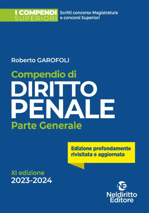 Immagine 0 di Compendio Diritto Penale P.gen.2023 Sup.