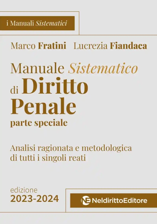 Immagine 0 di Manuale Sistematico - Diritto Penale Ps