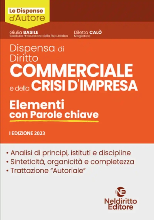 Immagine 0 di Dispensa Diritto Commerciale 2023