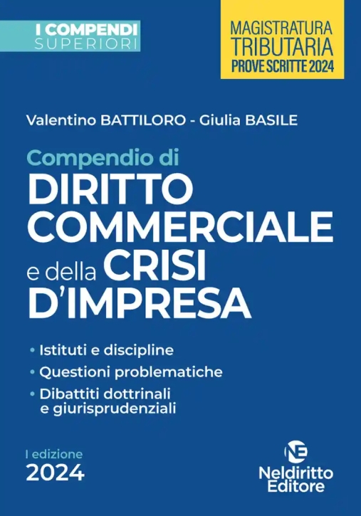 Immagine 0 di Compendio Sup.diritto Commerciale Crisi