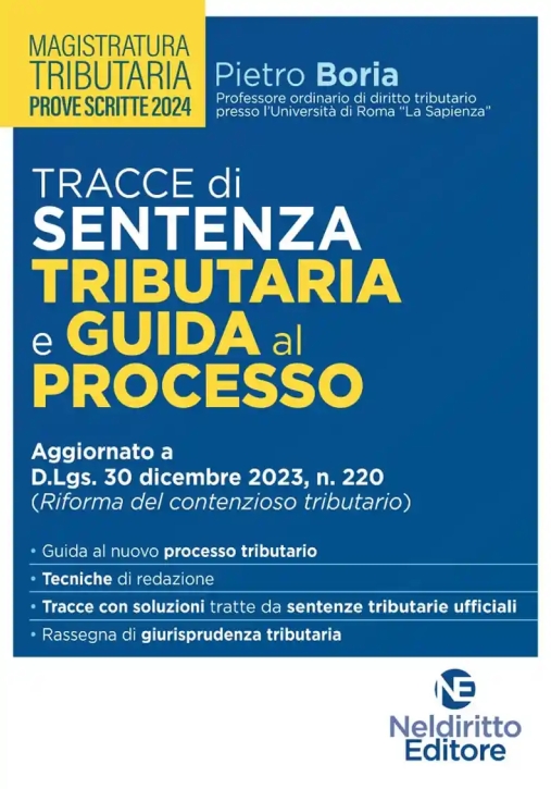 Immagine 0 di Tracce Sentenza Tributaria Guida Process