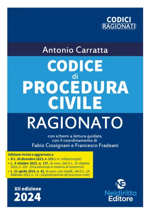 Immagine 0 di Codice Procedura Civile - Ragionato