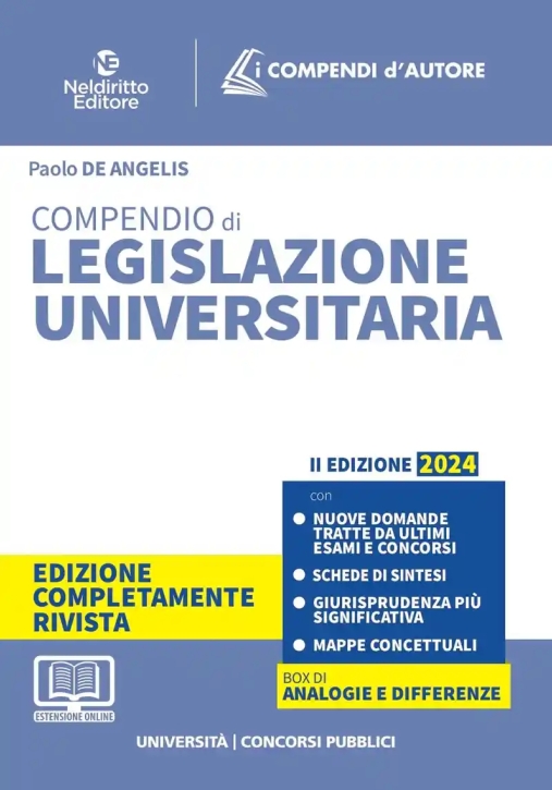 Immagine 0 di Compendio Legislazione Universitaria