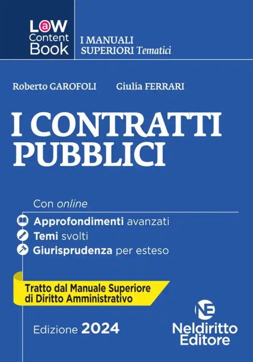 Immagine 0 di Contratti Pubblici Manuali Super.tematic