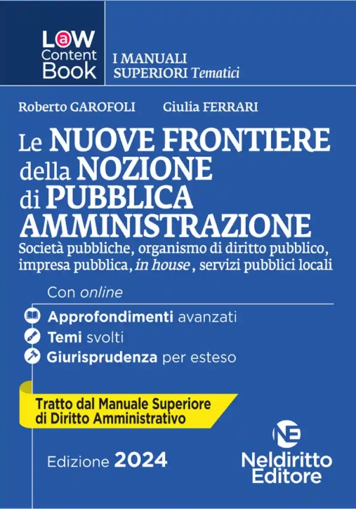 Immagine 0 di Nuove Frontiere Nozione Pubbl.amm.ne