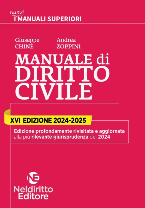 Immagine 0 di Manuale Superiore Dir.civile 2024 16ed.